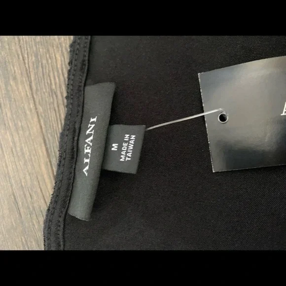 NWT Alfani Floral Lace Crochet Trim Cocktail Dress - Picture 6 of 9